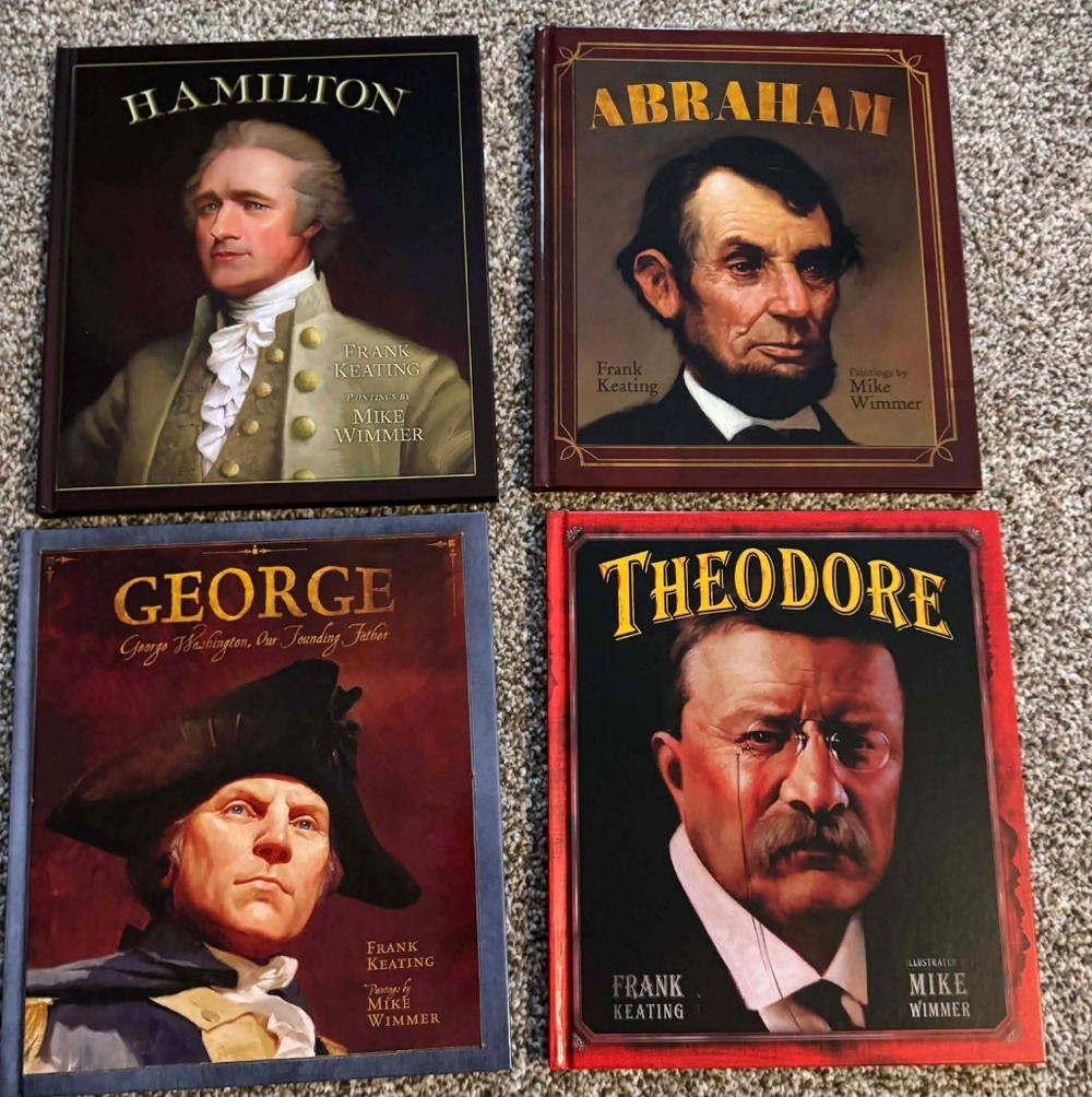 Box Set of 4 Historical Monumental Americans Books